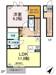 サンライズ吉岡の物件間取画像